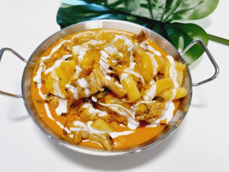 로제찜닭레시피/로제닭볶음탕/로제닭도리탕 초간단 맛있게 만들기