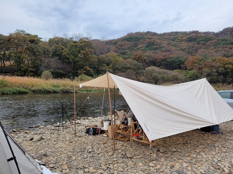  대전 무료 캠핑장 취사가능한 노루벌 캠핑장과 상보안 유원지 캠핑장 비교