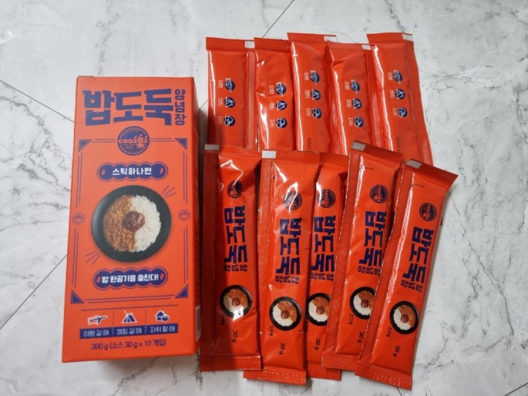  밥맛이 없을때 간편한 쿠즈락 레알 밥도둑양념장 볶음고추장
