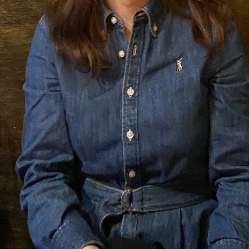 폴로 랄프로렌 걸즈 데님 청원피스 14사이즈 후기