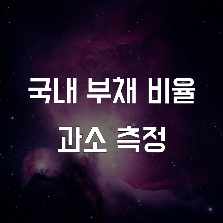  국내 부채 비율 과소측정 l 금융 논술 연습