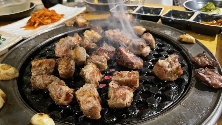  분당 미금역 흑돼지삼겹살 맛집 분당그릴 :: 회식하기 좋은곳
