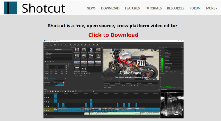 무료 편집 프로그램 'Shotcut(샷컷)'