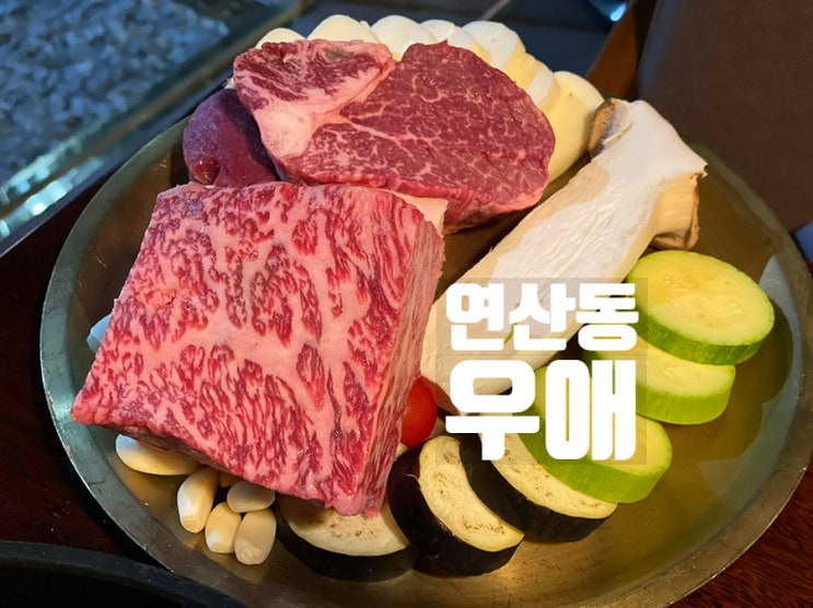  현시간 연산동 맛집: 프리미엄 숙성 한우 전문점 솔직 리뷰 (특안심,특등심,새우살,안거미,살치살,트러플 육회 후기) "우애"