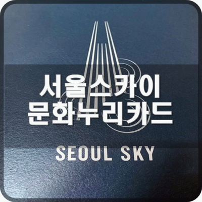  10. 서울스카이 전망대 문화누리카드 알려주세요.