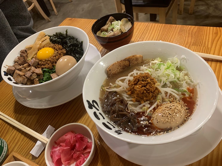  수원 아주대 맛집) 마제소바 맛있는 '멘야고코로' 다녀온후기(생활의달인맛집) #내돈내먹
