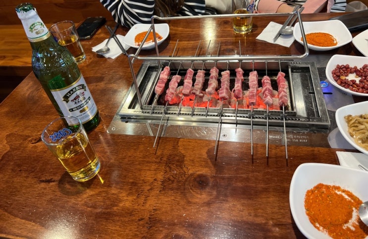  논현 맛집 매화 양꼬치 역시 월요일은 퇴근 후 맥주 한 잔