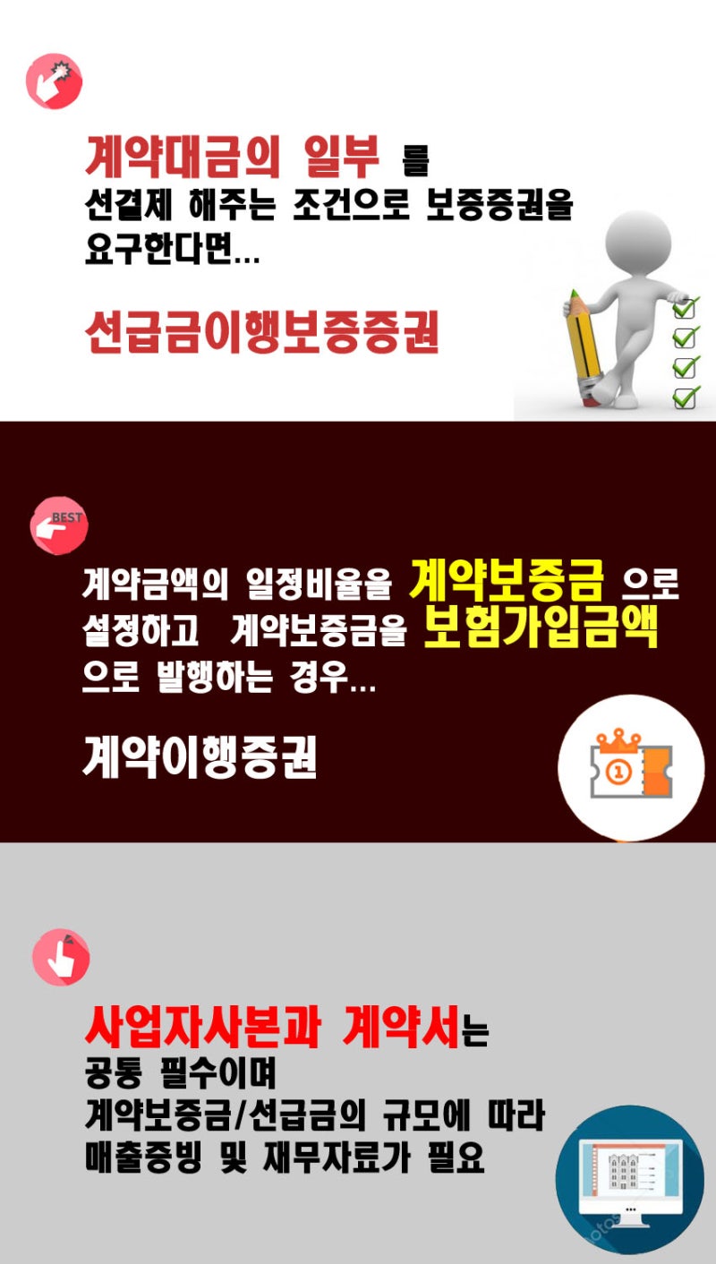 선급금이행보증증권과 계약이행증권 구분하고 쉽게 발급받기 : 네이버 블로그