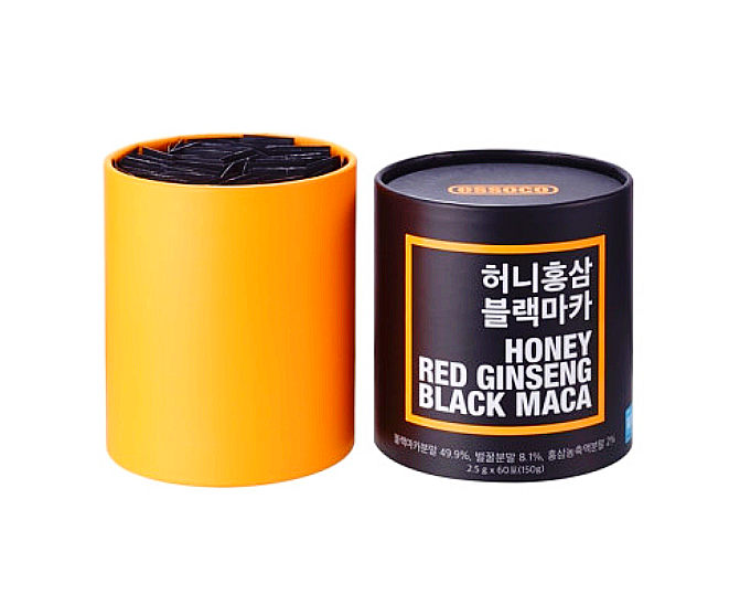  에소코 허니홍삼 블랙마카 파우더 분말 가루 스틱 효능