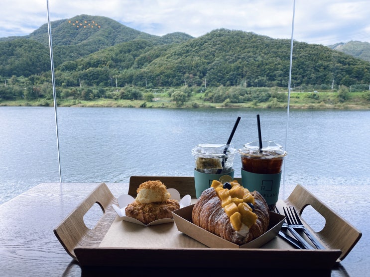 가평애견동반카페 리버레인 = 뷰맛집, 인생 스콘까지