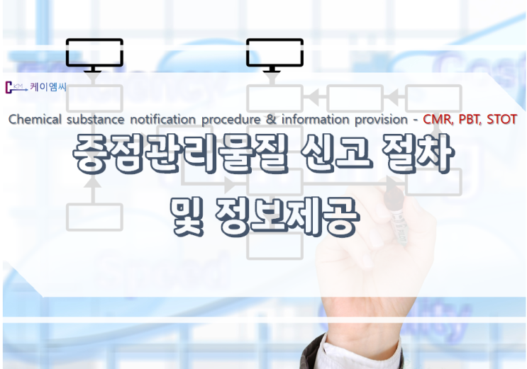  중점관리물질 신고 절차 및 정보제공