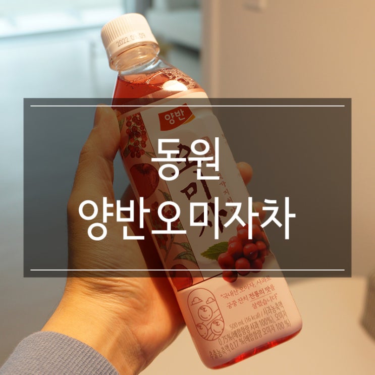 동원 양반오미자 저칼로리 음료 추천 동원 양반오미자 저칼로리 음료 추천