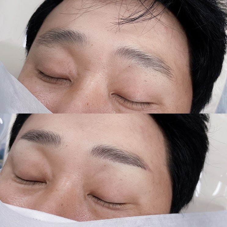  천안 눈썹문신: 탈각 후 가 정말 중요