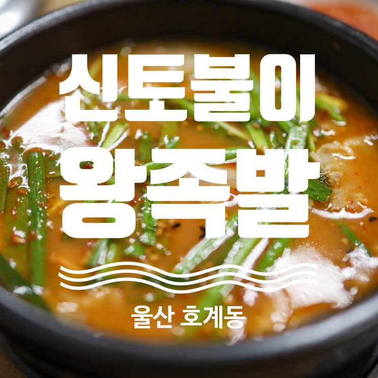 울산 호계 국밥 맛집 신토불이왕족발