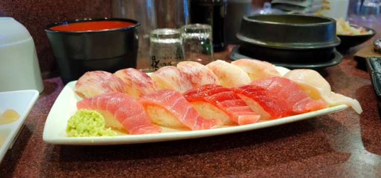  구미 봉곡동 맛집, 독도참치(참치초밥, 참치회, 참다랑어, 황새치)