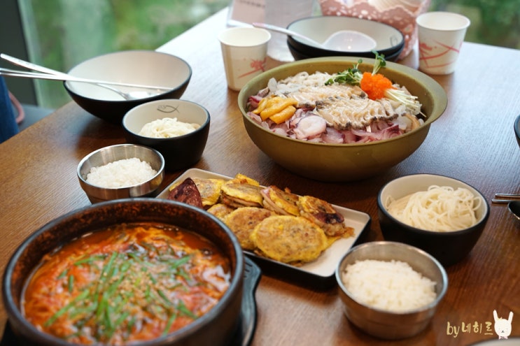  영종도 스카이72 맛집 청초수물회