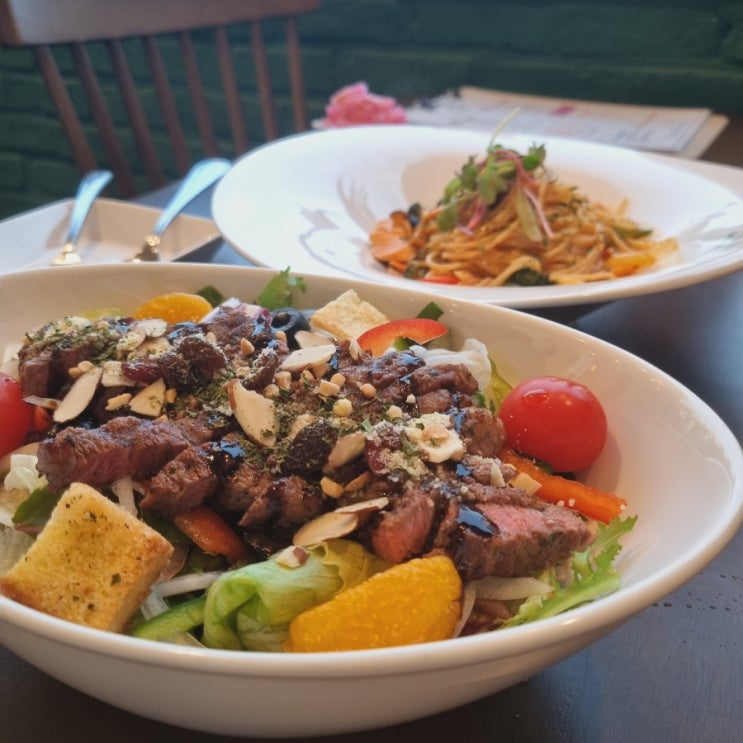 안산샐러드맛집 그린담다 스테이크샐러드 & 미고랭 맛있다 안산샐러드맛집 그린담다 스테이크샐러드 & 미고랭 맛있다