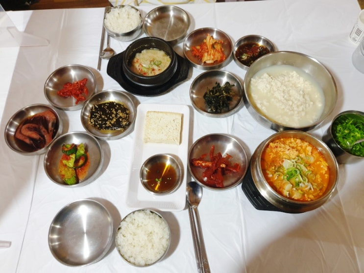 속초 설악산 순두부 맛집 ; 대청마루