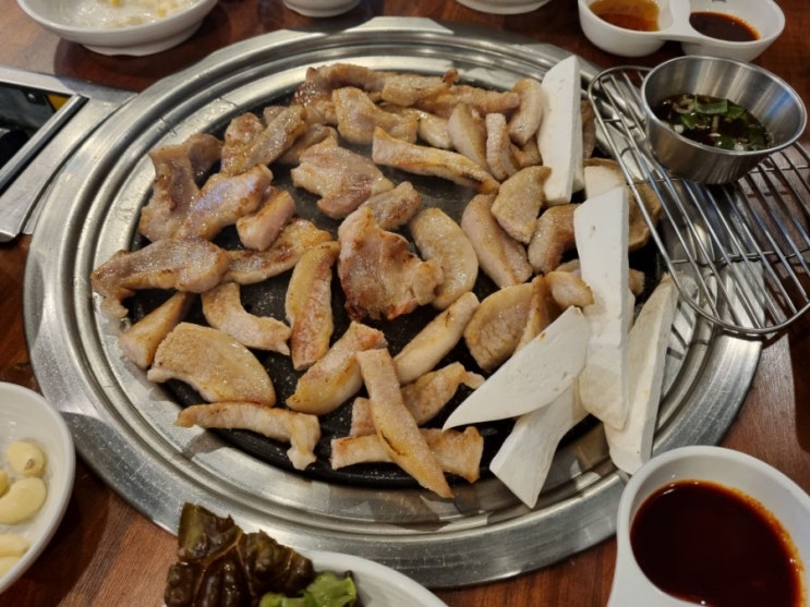  고기와 된장찌개가 일품인 참돈, 통영 죽림 맛집