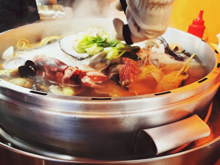  수유역 맛집 조개전골 프라이빗 회식장소 조개깡패연구소 수유점