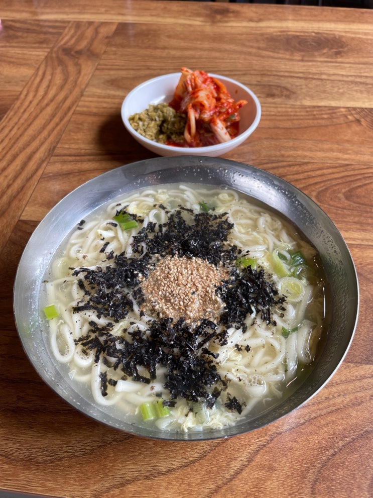  한밭대 근처 동큐얼큰이칼국수, 수통골 가기 전 칼국수 맛집