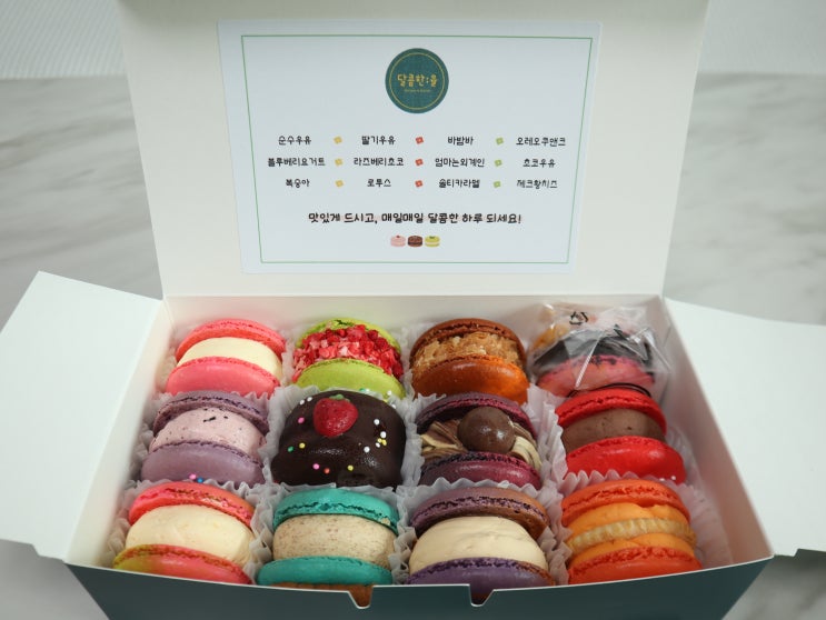  마카롱택배 달콤한율 뚱빼로 빼빼로데이