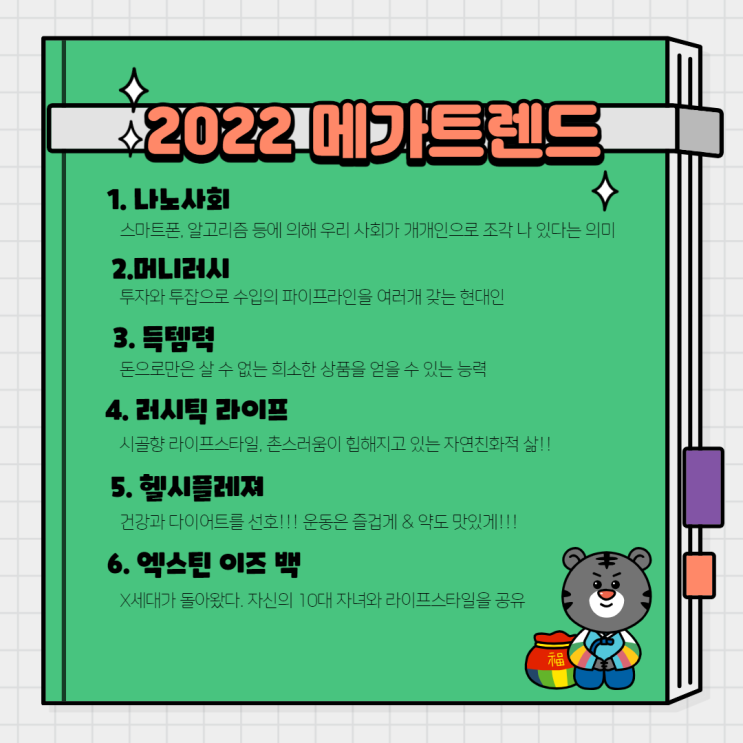  2022년 10대 트렌드(by 김난도 교수)