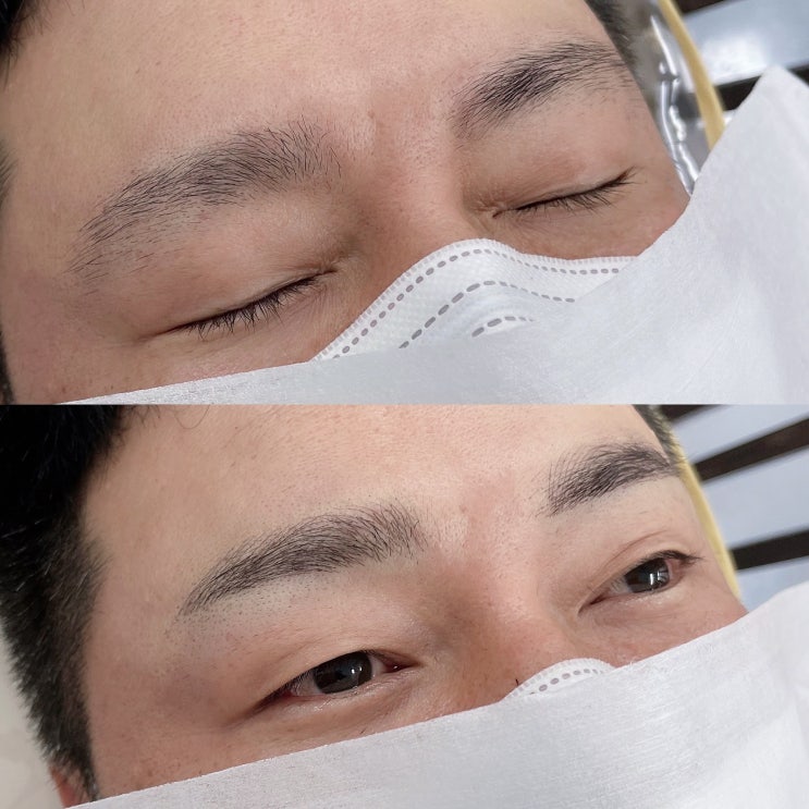  눈썹문신 짱구안되는 자연스러운 곳