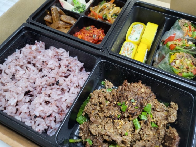  미식도감 ; 역삼 도시락, 신선한 재료에 풍성한 구성으로 추천하고 싶은 강남 단체 도시락