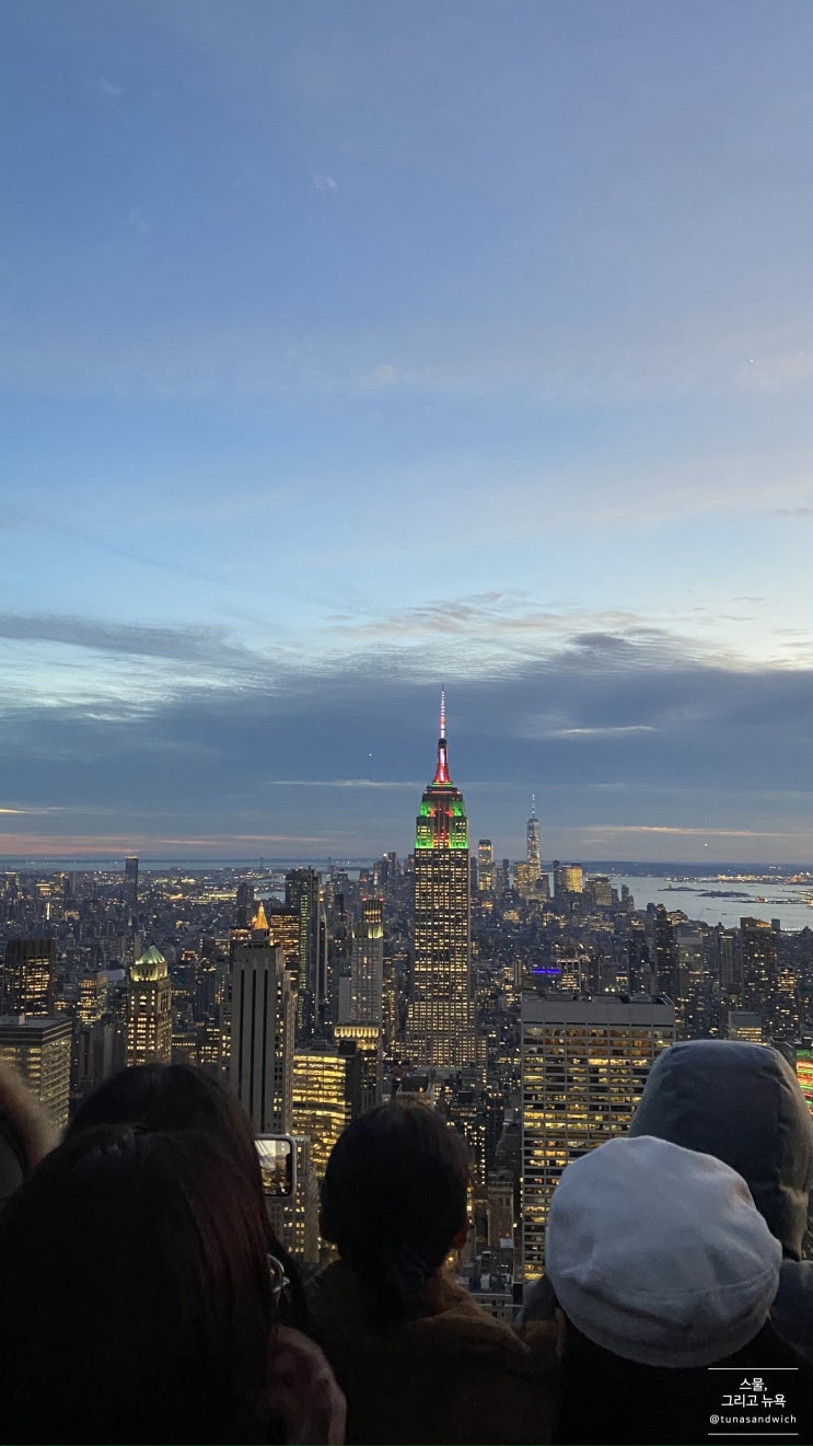 2019년 스물, 그리고 뉴욕 6일차: 자유의 여신상,  탑오브더락, 뉴욕야경, 밴앤제리 아이스크림, 더 라이드