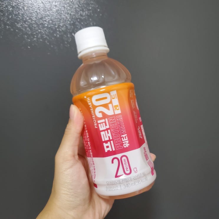  운동할때 마시기 좋은 스포츠워터 _ 랭킹닭컴 프로틴어스 프로틴20 워터 레드