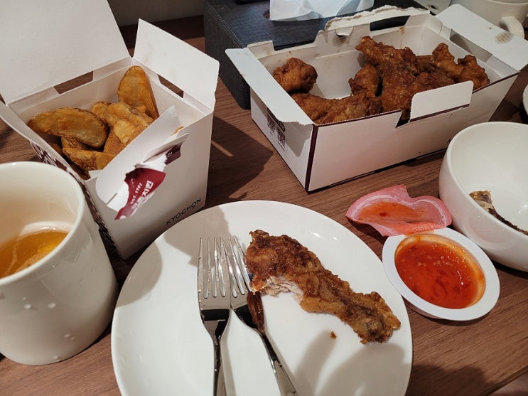  교촌치킨 추천 허니콤보 / 교촌 기프티콘 사용방법