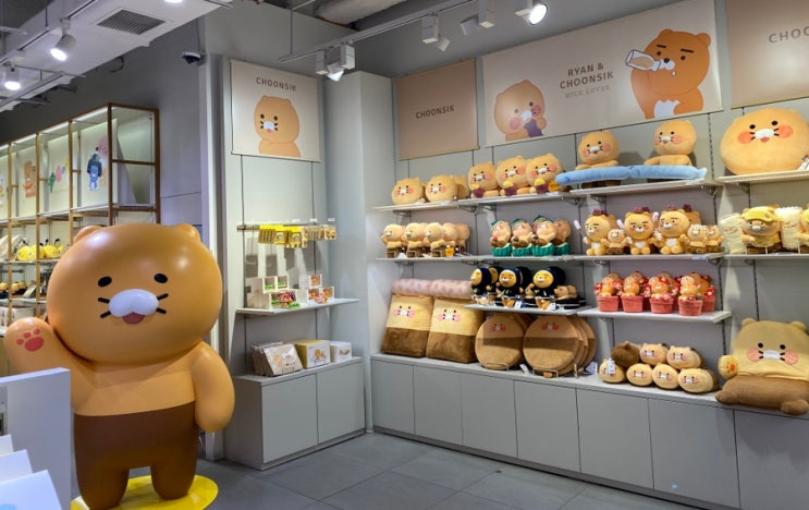  홍대데이트코스로 좋은 카카오프렌즈스토어홍대