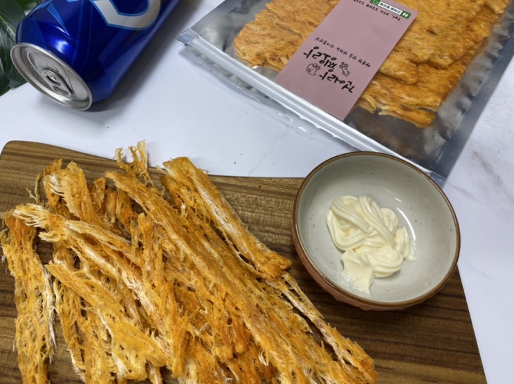  건어랑찡오랑 고소한 버터구이오징어 혼술안주로 딱이야