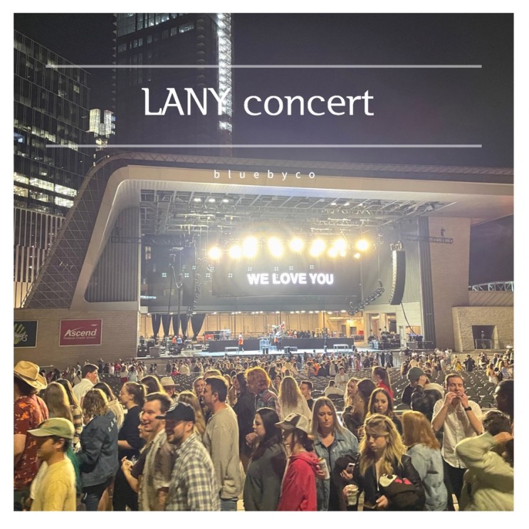 레이니 콘서트 투어 | 라이브가 더 대박  | LANY concert