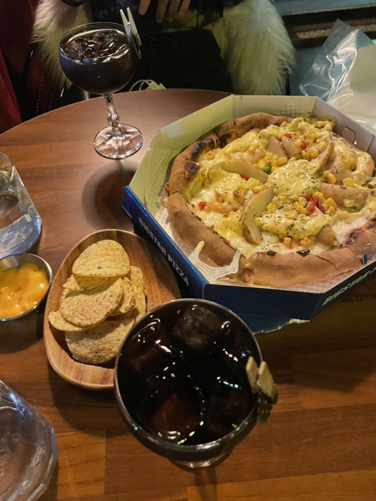  수완지구맛집 빅스타피자(with 에니그마 칵테일)