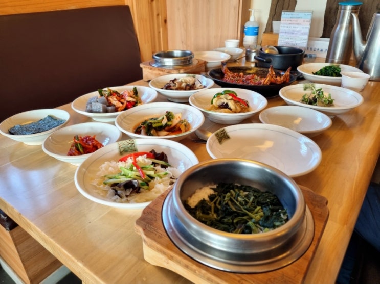  동탄점심맛집 돌솥밥 곤드레향기 한정식