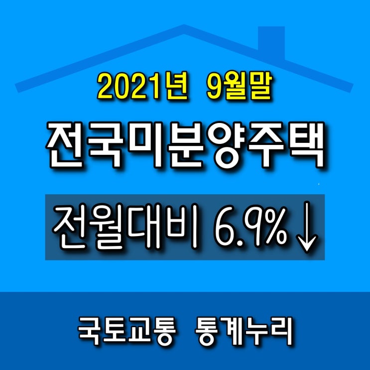  【광주광역시】 미분양 주택 현황(2021년 9월)