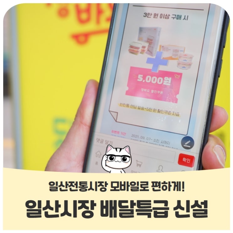 일산전통시장 모바일로 편하게 장보세요!배달특급 어플 오픈 일산전통시장 모바일로 편하게 장보세요!배달특급 어플 오픈