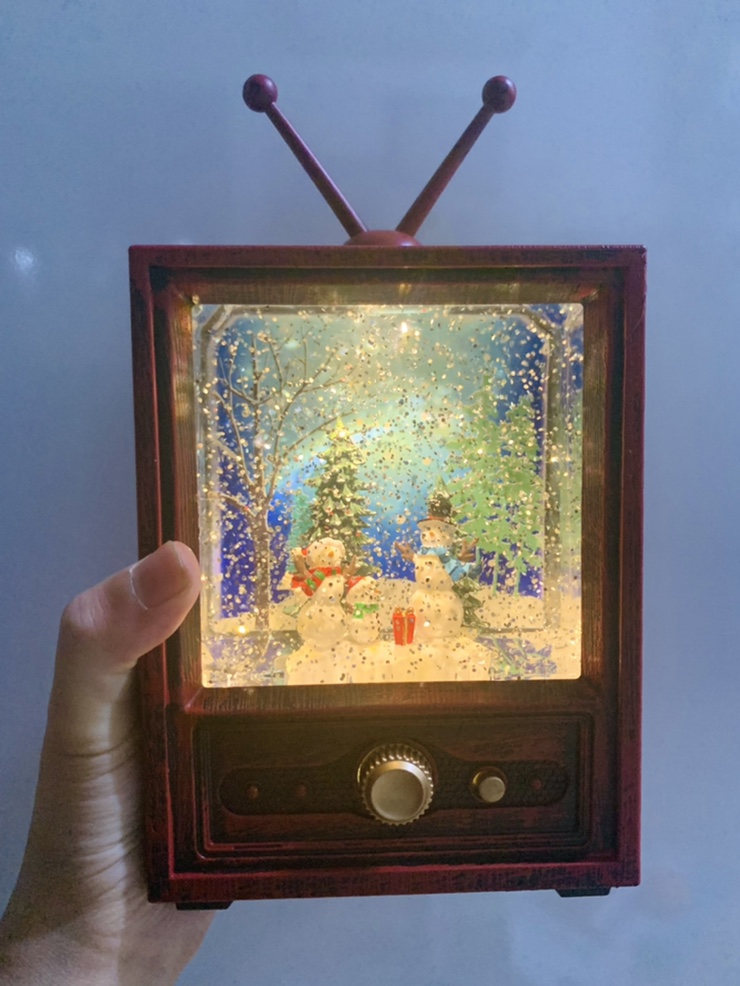  크리스마스 오르골과 함께 연말준비- 캐롤에 블루투스 기능까지!