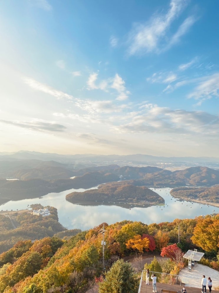  한반도지형전망공원[충북 진천 드라이브추천  feat 김총무와 충남뿌시기]