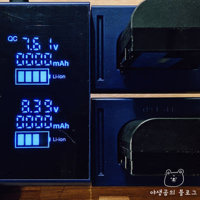  캐논 카메라 충전기의 미래를 접하다 (f. LP-E6N 고속충전기)