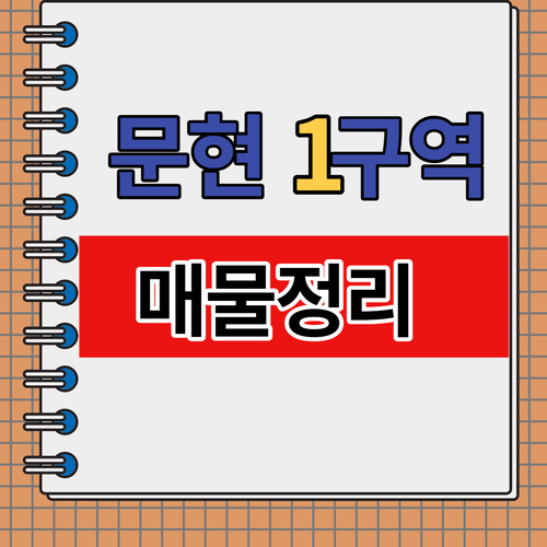  문현1구역 매물 뚜껑 무허가 모음