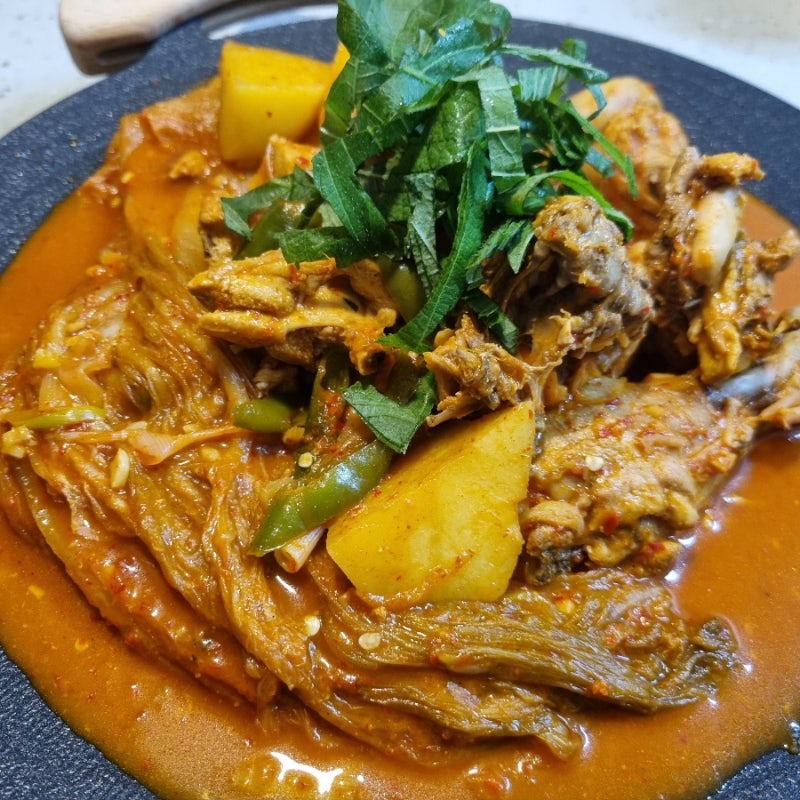 묵은지 닭볶음탕 레시피 묵은지찜닭 묵은지와 닭과의 만남 추천