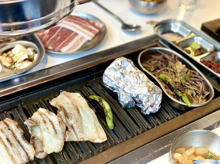  [서울/신도림] 신도림 먹자골목 가성비 좋은 세겹살 맛집 새로이 내돈내산 후기 / 웨이팅 팁 메뉴 구로역 맛집 삼겹살 쫄면