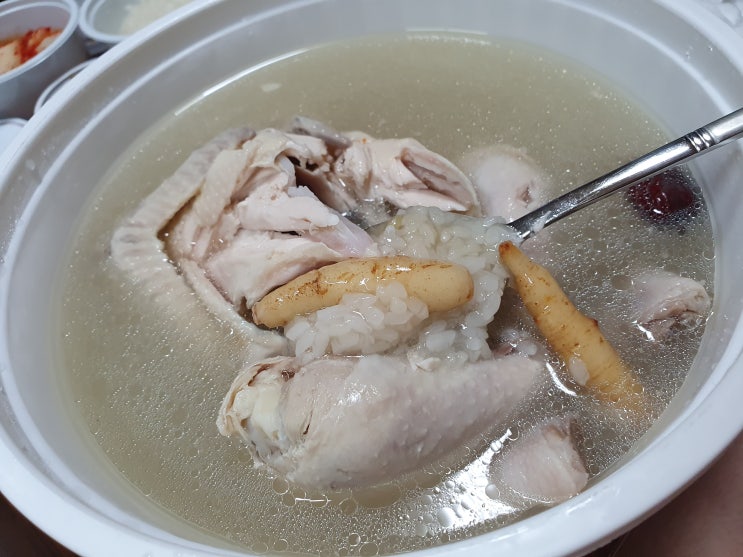  논현역 점심추천 용삼계탕(반계탕)