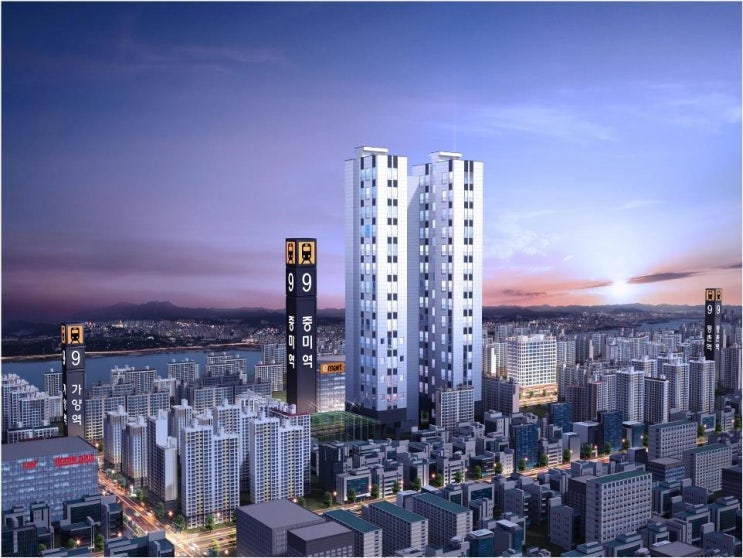  9호선 증미역 초역세권 "즉시입주" 2룸,1.5룸 신축 분양!! 잔금대출 70%가능