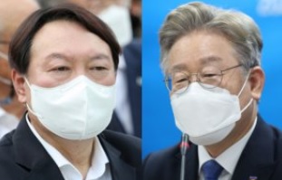  제20대 대통령선거 윤석열 후보 vs 이재명 후보
