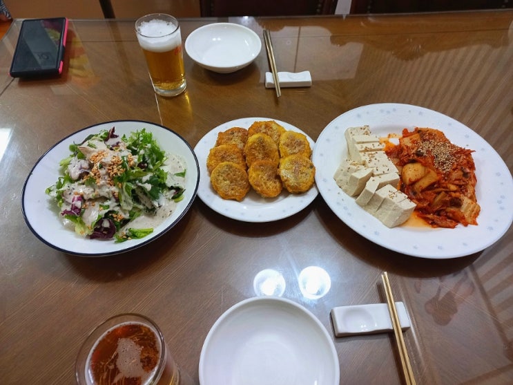  맥주 한잔