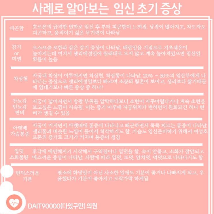  제가 임신일까요? 사례로 보는 임신 초기 증상